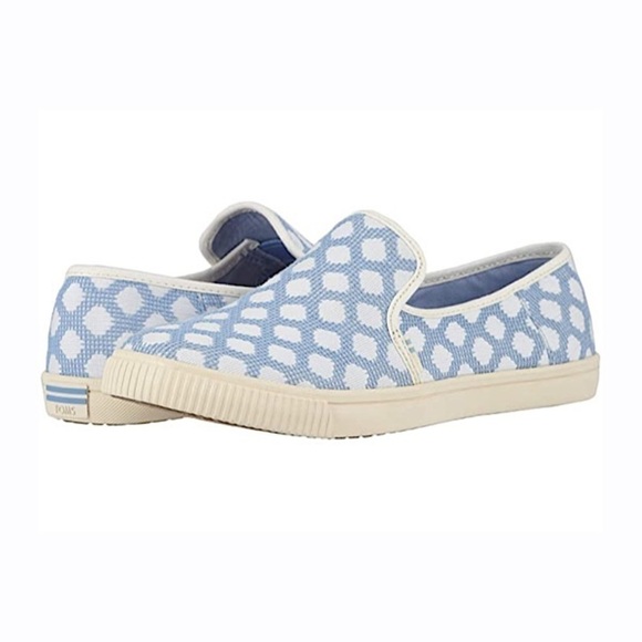 Women’s Toms Clemente Blue Slip On Shoes 9.5 US! - Picture 10 of 10
